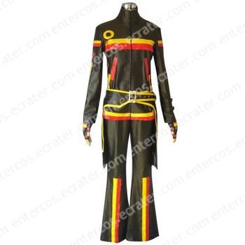 Black And Stripe Beatmania IIDX Cosplay Costume any size