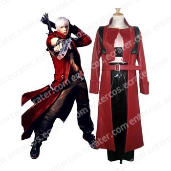 Devil May Cry 3 Dante Cosplay Costume any size