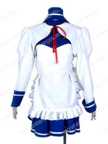 Haruhi Suzumiya Tsuruya Maid Cosplay Costume any size