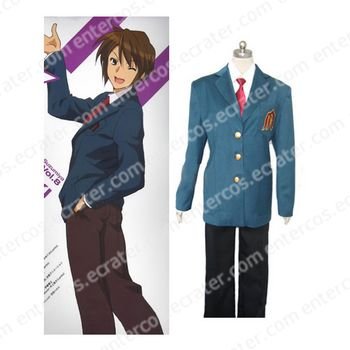 The Melancholy of Haruhi Suzumiya Male Cosplay Costume any size