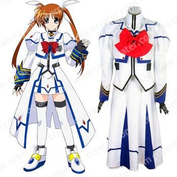 Magical Girl Lyrical Nanoha Cosplay Costume any size
