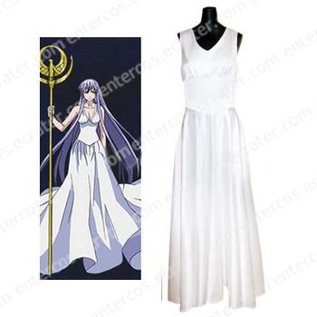 Saint Seiya The Lost Canvas - Myth of Hades Athena Cosplay Costume any size
