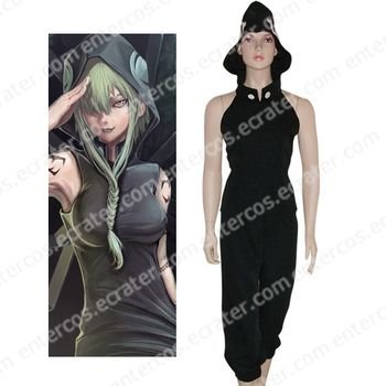 Soul Eater Medusa Black Cosplay Costume any size