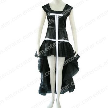 Chobits Chi Black Dress Cosplay Costume any size