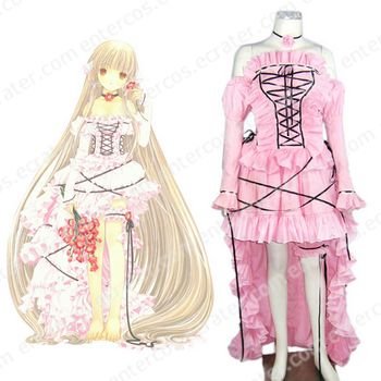Chobits Chii Lolita Halloween Cosplay Costume any size