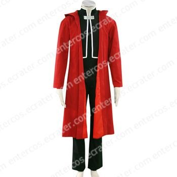 Full Metal Alchemist Edward Halloween Cosplay Costume any size