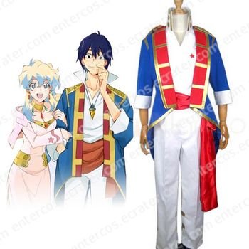Gurren Lagann Simon Halloween Cosplay Costume 2 any size