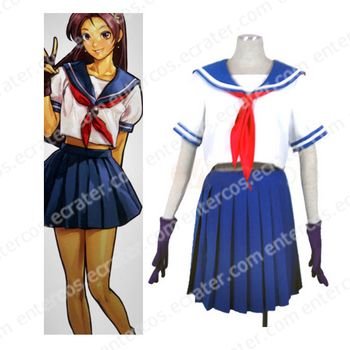 King of Fighter Athena Asamiya Cosplay Costume any size