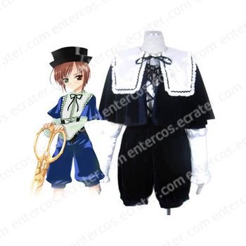 Rozen Maiden Lapis Lazuli Stone Halloween Cosplay Costume any size