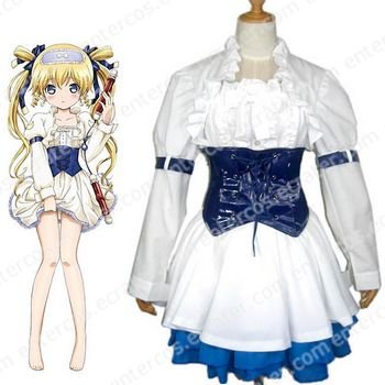 Saint October Natsuki Shirafuji Cosplay Costume any size