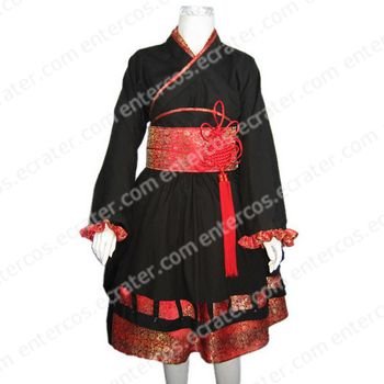 Japanese Girl Kimono Cosplay Costume any size