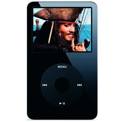 Black Apple iPod Video 30GB Enhanced MP3 - 30 GB