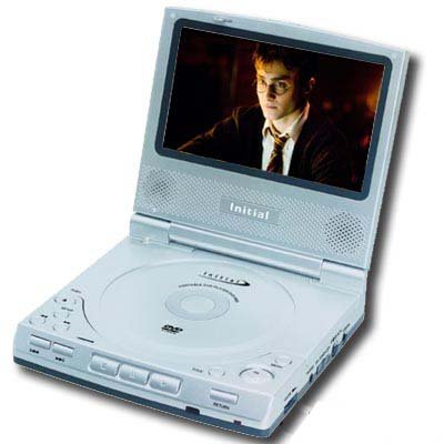 Initial DVD-5820 5.8" Portable DVD Player buySAFE