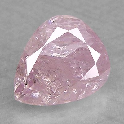 Natural Purple Pink Pear Diamond 0.26 cts