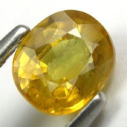 RARE 0.95cts 100% Natural Untreated Yellow Sapphire