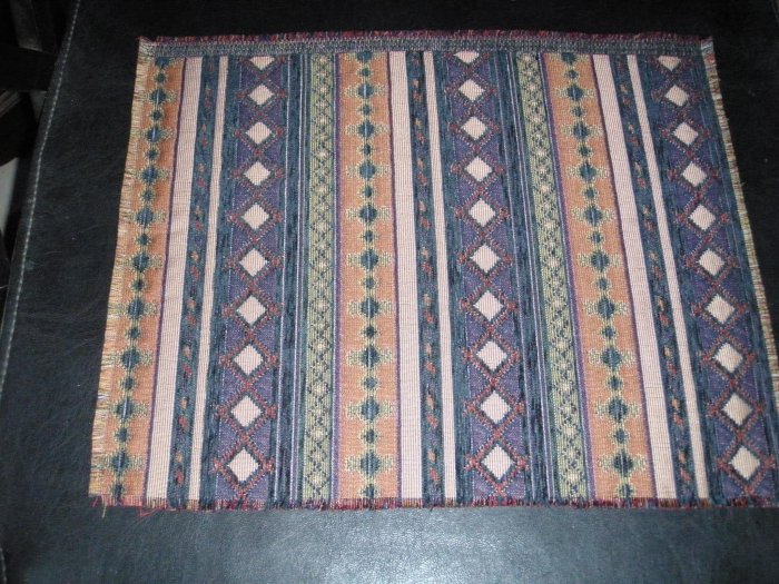 Authentic Druze Woven Place Mats from Israel SET OF 4