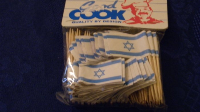 Flag of Israel Decorative Toothpicks