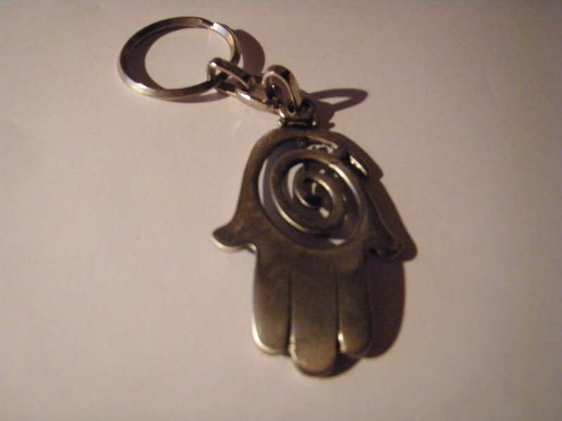 Hamsah Keychain - Spiral