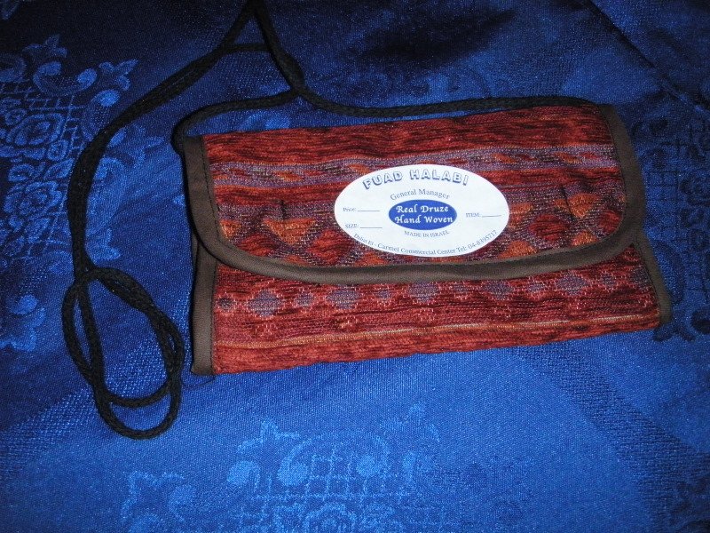 Druze Woven Passport Purse / Wallet