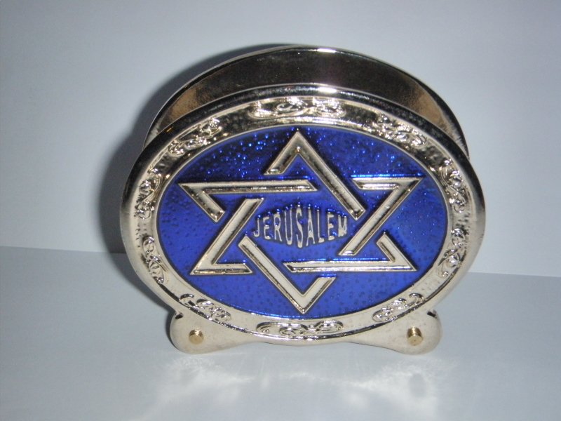 Decorative Napkin / Envelope Holder - Jerusalem