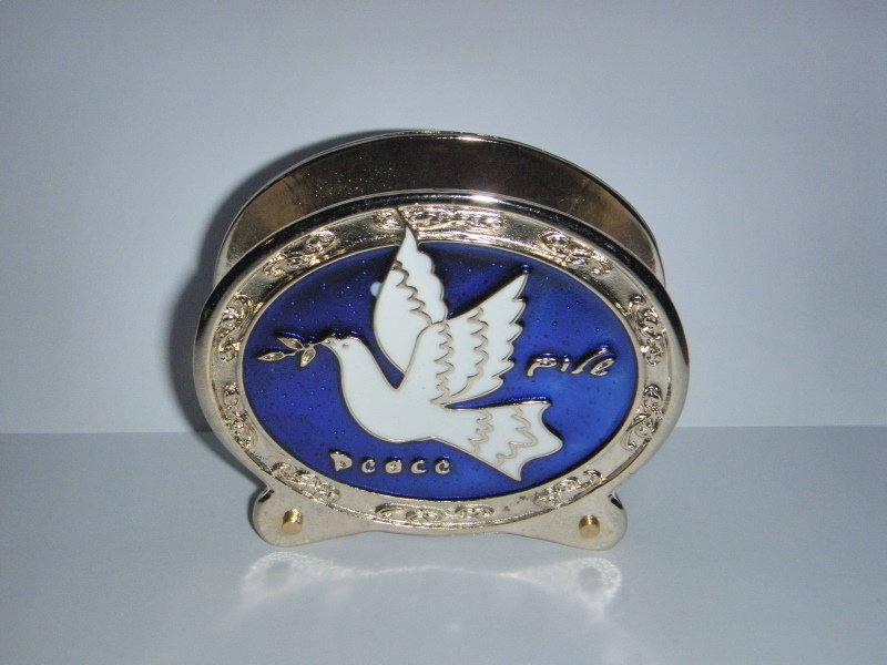 Decorative Napkin / Envelope Holder - Peace Dove - Shalom