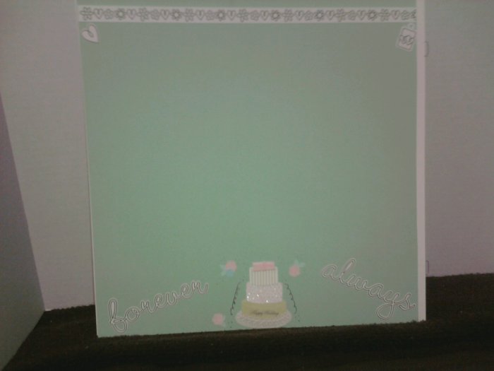 Forever and Always Scrapbook Page