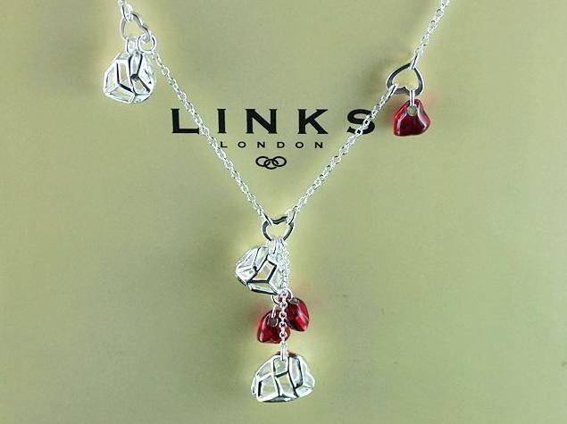 "LONDON LINKS" 2011 collection 925 Sterling silver links necklace