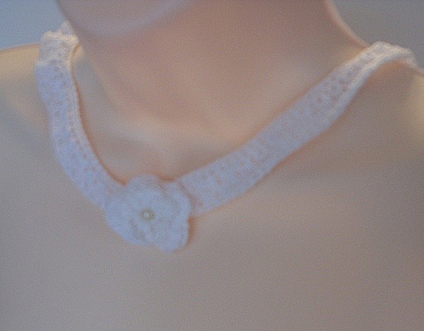 White Lace Crochet 033