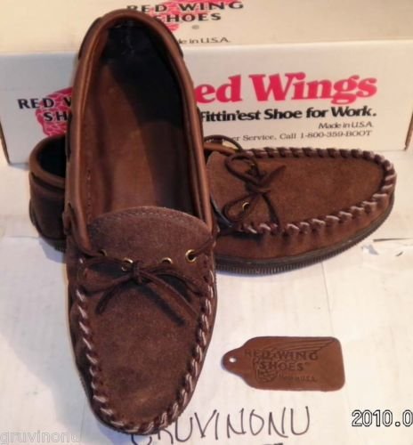 Red Wing Shoe Boots Moccasins Loafers Ds Og NIB Size 10