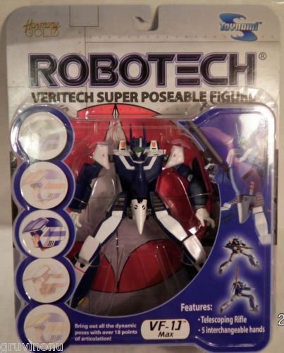 Robotech Veritech Super Poseable Figures Complete Set 5