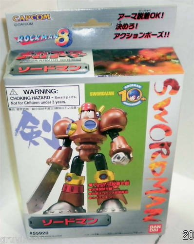 Rockman 8 Swordman Rare 5592 1998 MIB