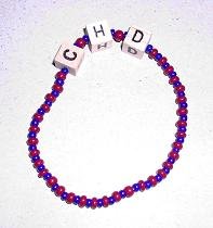 Sead Bead/Letter Bracelet