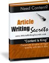 Article Writing Secrets eBook
