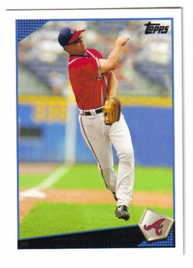 2009 Topps Atlanta Braves 21 card team LOT