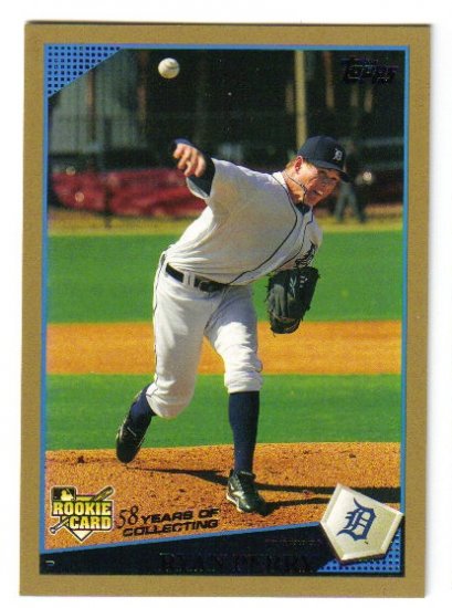 2009 Topps Gold Border #451 Ryan Perry Tigers