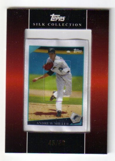 2009 Topps Silk Collection #S12 Andrew Miller Marlins