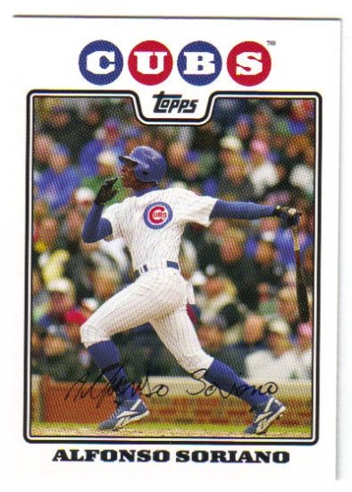 2008 Topps Chicago Cubs 21 card team SET
