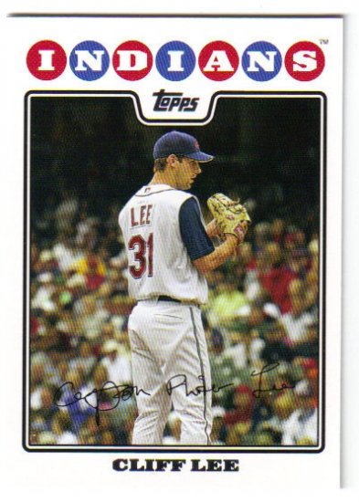 2008 Topps Cleveland Indians 26 card team SET