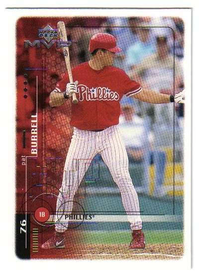 1999 Upper Deck MVP Philadelphia Phillies 7 card team SET