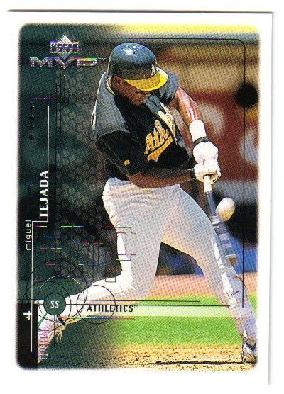 1999 Upper Deck MVP Oakland Athletics 7 card team SET