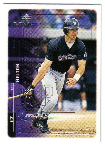1999 Upper Deck MVP Colorado Rockies 7 card team SET