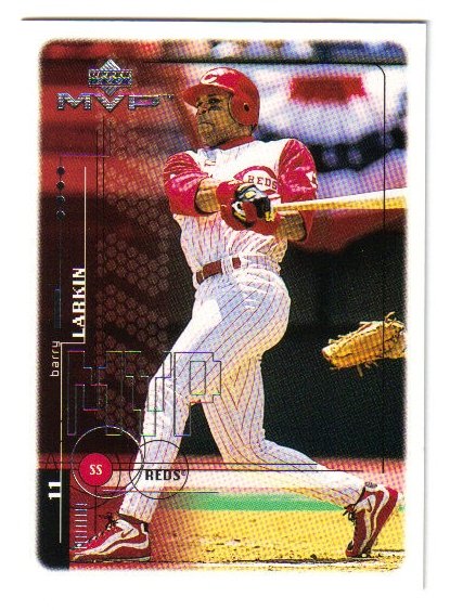 1999 Upper Deck MVP Cincinnati Reds 7 card team SET