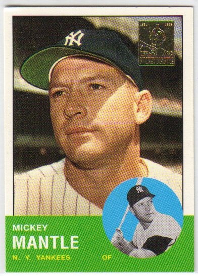 1996 Topps Mantle #13 Mickey Mantle Yankees