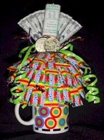 "Thanks a Million" Candy Bouquets as Business Client or a Friend appreciation gift