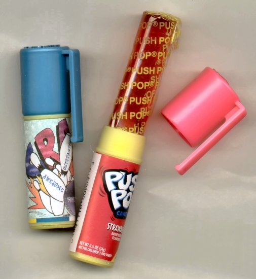 Personalized PUSH POP FAVORS!