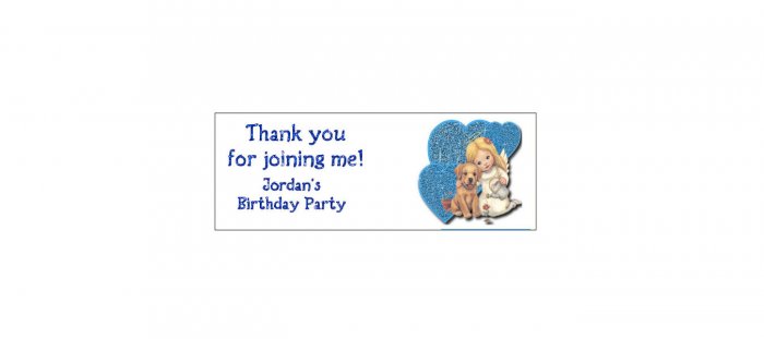 30 ANGEL Lollipop, Sucker Tags Labels, BIRTHDAY PARTY FAVORS