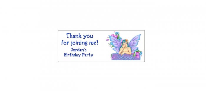 30 FAIRY Lollipop, Sucker Tags Labels, BIRTHDAY PARTY FAVORS.