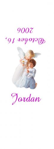 30 Baptism First Communion Candy Bar Wrappers Hershey's Nugget Miniature Labels Party Favors #4