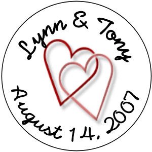 108 Kiss Labels WEDDING Bridal Shower Hershey's Chocolate Party Favors #10