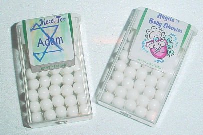 30 TIC TAC MINTS Baby Shower Wrappers Labels Party Favors